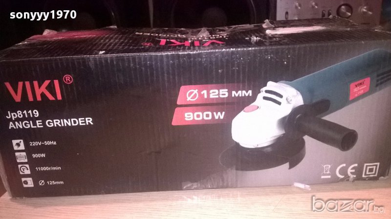 Ъглошлаиф 900вата-нов в кашон, снимка 1