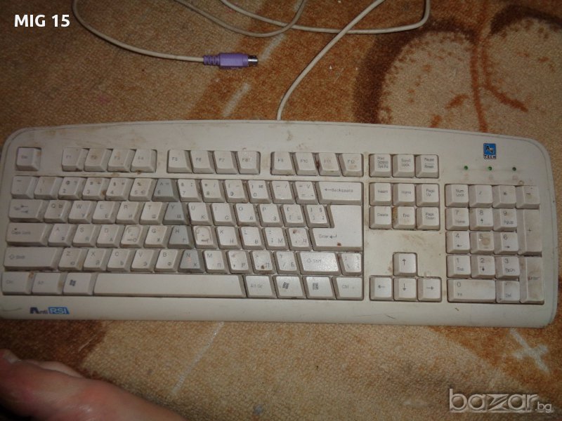 Стара клавиатура., снимка 1