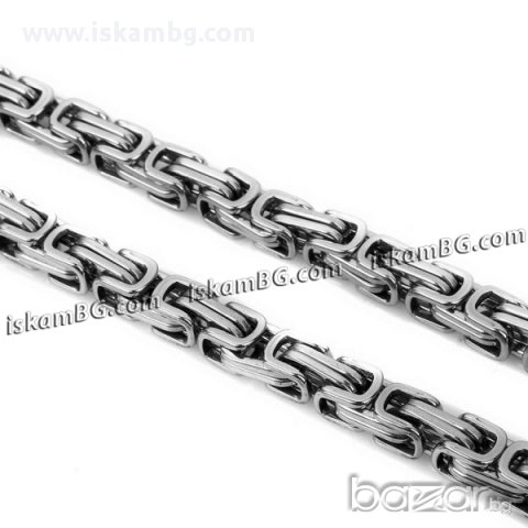 Ланец от медицинска стомана - код 106, снимка 3 - Колиета, медальони, синджири - 13821510