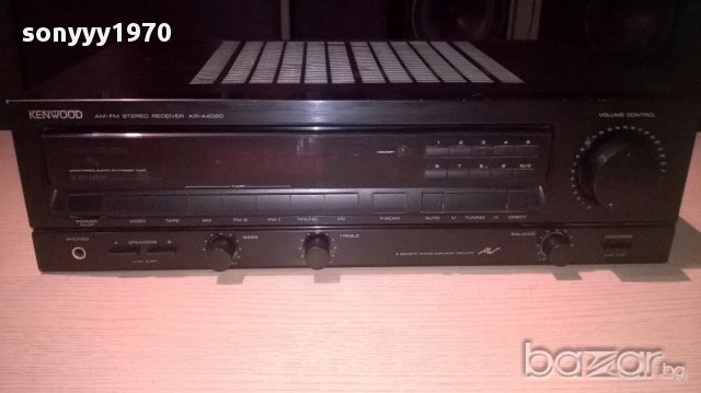 Kenwood kr-a4020 receiver-внос швеицария, снимка 1 - Ресийвъри, усилватели, смесителни пултове - 13013802