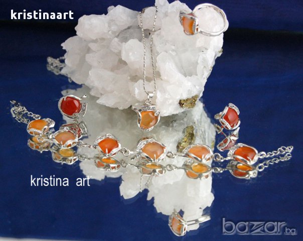 Комплект от пет части от ахат