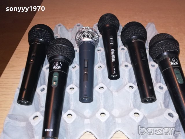 akg/shure/behringer/yamaha-microphone-внос швеицария, снимка 4 - Микрофони - 20538654