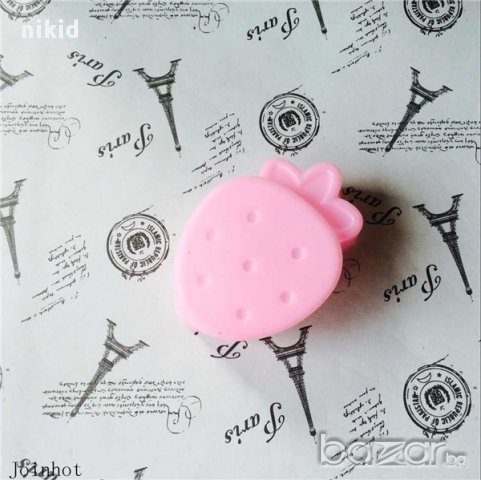 ягодка калъп силиконов молд декор украса торта мъфин фондан гипс сапун тесто отливка