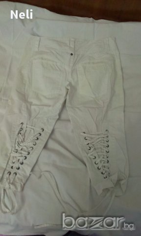 Сладки бели панталони М размер , снимка 3 - Панталони - 13657898