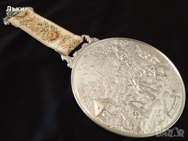 WMF релефно пано,картина от калай Есен. , снимка 1 - Антикварни и старинни предмети - 25555302