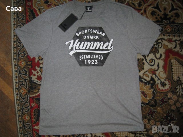 Тениски HUMMEL    мъжки,ХЛ , снимка 4 - Тениски - 22020247