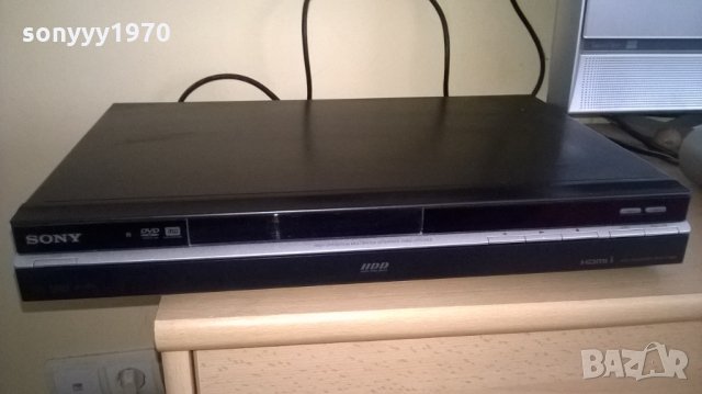 sony rdr-hx680 dvd recorder-hdd/hdmi/usb/dv in/-внос швеицария, снимка 4 - Плейъри, домашно кино, прожектори - 25325580