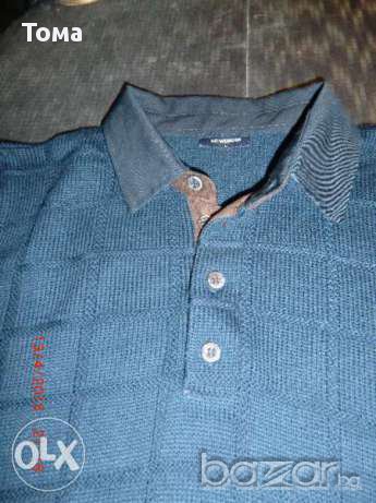 Пуловер Waiikiki синьо с кафяво, снимка 1 - Пуловери - 13488052