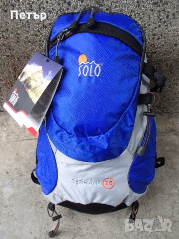 Продавам раница Solo Serrano 25 литра с дистанция на гърба ( дишащ гръб )