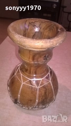 тарамбука-масивна-дърво/кожа-внос швеицария-18х13см, снимка 13 - Колекции - 24490986