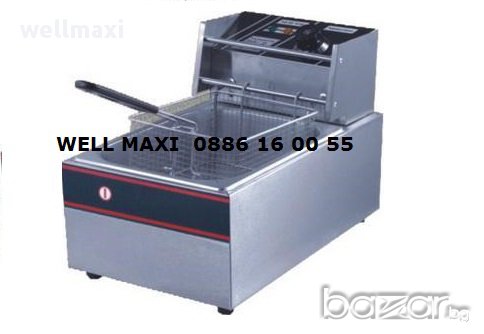 Well Maxi Професионален електрически фритюрник 8 литра