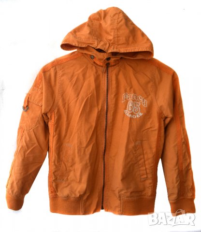 Younester детско оранжево яке с качулка