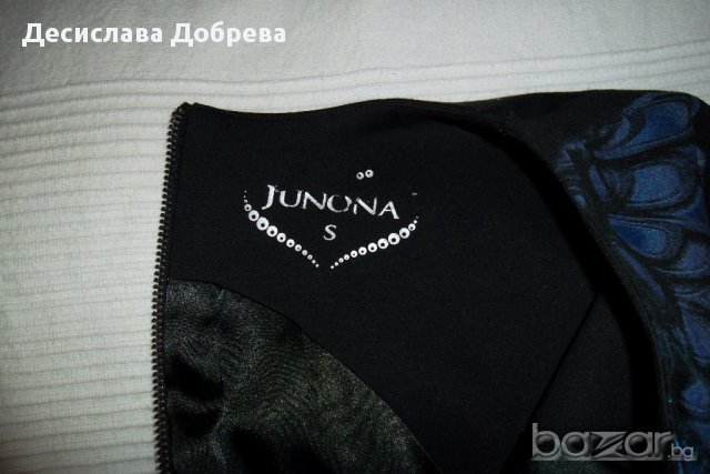 Черна рокля Юнона, снимка 4 - Рокли - 12560509