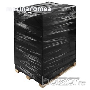 Черно стреч фолио за опаковане, снимка 2 - Други машини и части - 7563134