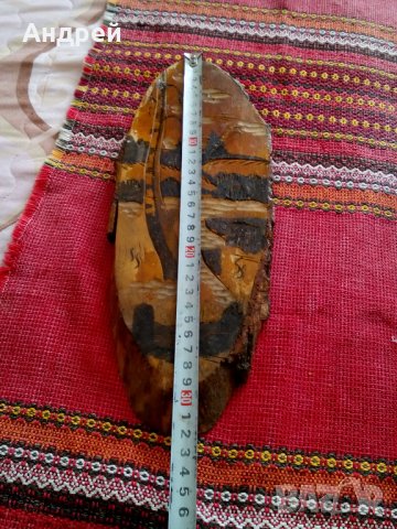 Стара дървена декорация #4, снимка 6 - Антикварни и старинни предмети - 22868626