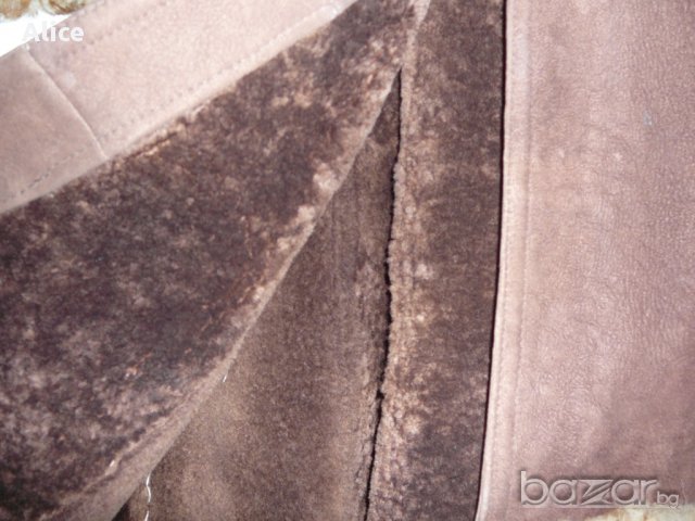 Дамски кожух - естествена овча кожа - размер М, снимка 6 - Палта, манта - 8722697