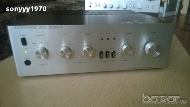 europhon rck 2000a stereo amplifier-нов внос швеицария, снимка 13 - Ресийвъри, усилватели, смесителни пултове - 8577640