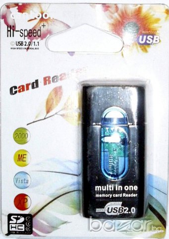 USB card reader Mулti in one - четец за карти, снимка 2 - Видеокарти - 9482984