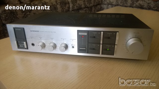 pioneer sa-740-stereo amplifier-made in japan-внос швеицария, снимка 14 - Ресийвъри, усилватели, смесителни пултове - 8259200