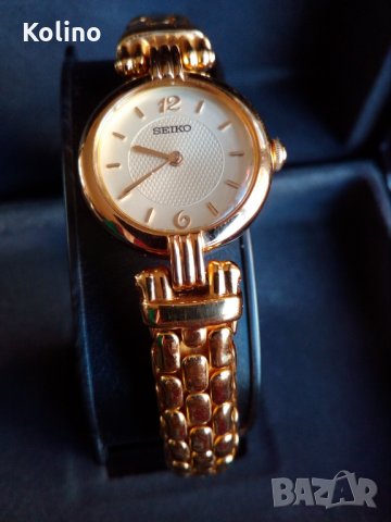 Seiko Ladies Gold Tone Bracelet Watch swx164 - сертификат за оригинал, снимка 5 - Дамски - 13760726