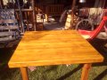 Масивна, дървена маса, снимка 4