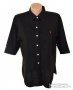 Ralph Lauren дамска черна риза 100% памук къс ръкав, снимка 1 - Ризи - 21725928