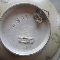 Невероятна авторска глинен керамична чиния маркирана, снимка 5 - Други - 25878882