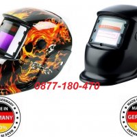 Немска Автоматична соларна маска заваряване Заварачен шлем електрожен , снимка 1 - Други инструменти - 26001547