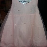 Нова рокличка с перли за 1, снимка 4 - Бебешки рокли - 21068456