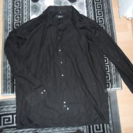 Черна мъжка риза :), снимка 1 - Ризи - 13473241