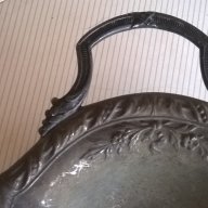 стара посребрена антикварна купа-арт деко, снимка 4 - Антикварни и старинни предмети - 17855664