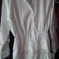 Нова бяла риза М, снимка 2 - Ризи - 25447818