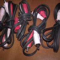 кабели за аудио-5бр чинчове-внос швеицария, снимка 4 - Други - 23010766