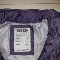Дебел детски лилав шушлеков елек марка OVS-KDS, снимка 3 - Детски якета и елеци - 23726600
