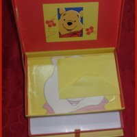 Мечо Пух - детска картонена кутия, двуетажна, снимка 3 - Ученически пособия, канцеларски материали - 23166890