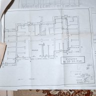 Арх. Чертежи 80-те, гр. Плевен, снимка 1 - Антикварни и старинни предмети - 13610320