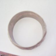Стара гривна от цветен метал 2 , снимка 3 - Антикварни и старинни предмети - 8211806