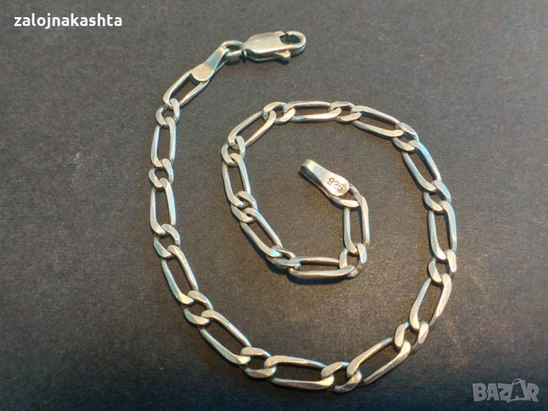 Сребърна гривна-4.17гр/925, снимка 1