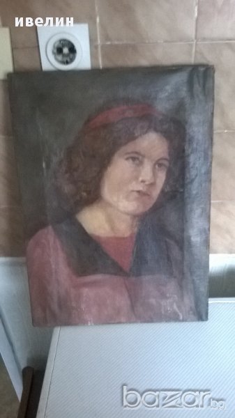 картина -женски портрет, снимка 1