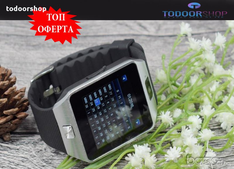 Q18 Smart Watch Смарт часовник GPRS bluetooth men women sport , снимка 1