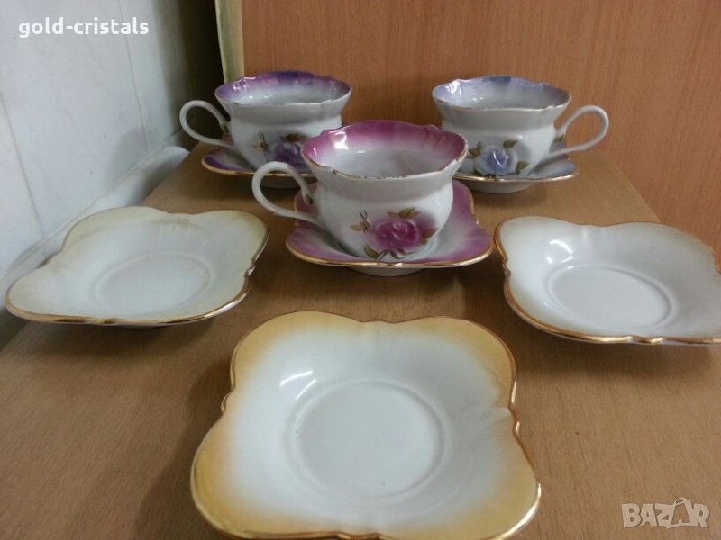  руски порцелан чаши за чай, снимка 1