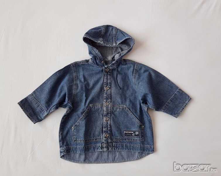 Дънково яке за момче,080 см. , снимка 1