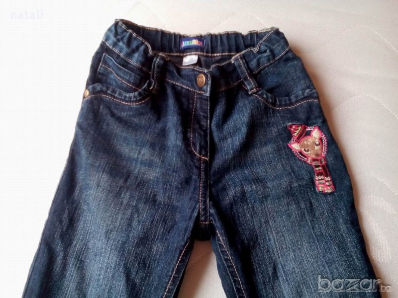 Дънки за момиче Lupilu размер 110 см, снимка 1