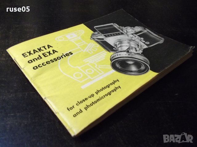 Книга "EXAKTA and EXA accessories" - 28 стр., снимка 7 - Енциклопедии, справочници - 23479885