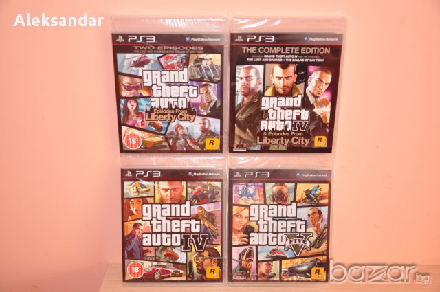 Нови игри.grand Theft Auto 5,gta 5,ps3,GTA 4,episodes,епизоди,пс3,ps3 , снимка 1 - Игри за PlayStation - 9585940