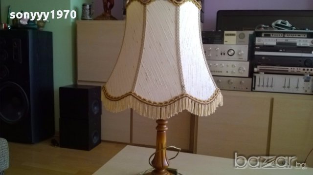 Голям ретро лампион-70х42см-внос швеицария, снимка 3 - Антикварни и старинни предмети - 17558951