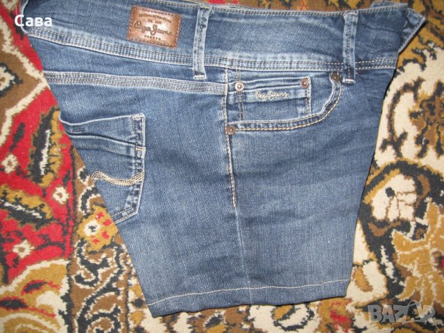 Къси дънки PEPE JEANS   дамски,размер29  , снимка 5 - Дънки - 21793852