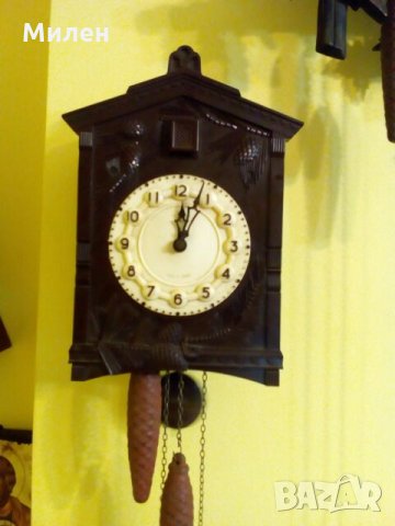 Работеща кукувичка профилактирана при часовникар, снимка 1 - Антикварни и старинни предмети - 21934562