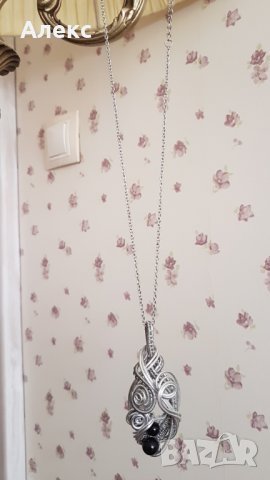 Арт колие–Ръчна изработка, Ново!, снимка 2 - Колиета, медальони, синджири - 25188023