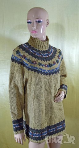 Дамски вълнен пуловер, снимка 4 - Блузи с дълъг ръкав и пуловери - 23494961